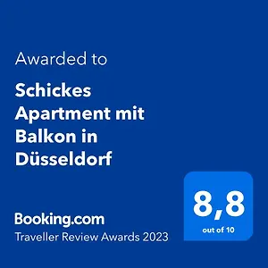 Schickes Mit Balkon In Apartment Düsseldorf